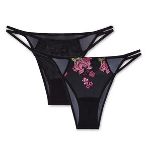 Adored by Adore Me 2-Pack Evalynn Cheeky and Evalynn Brazilian Underwear